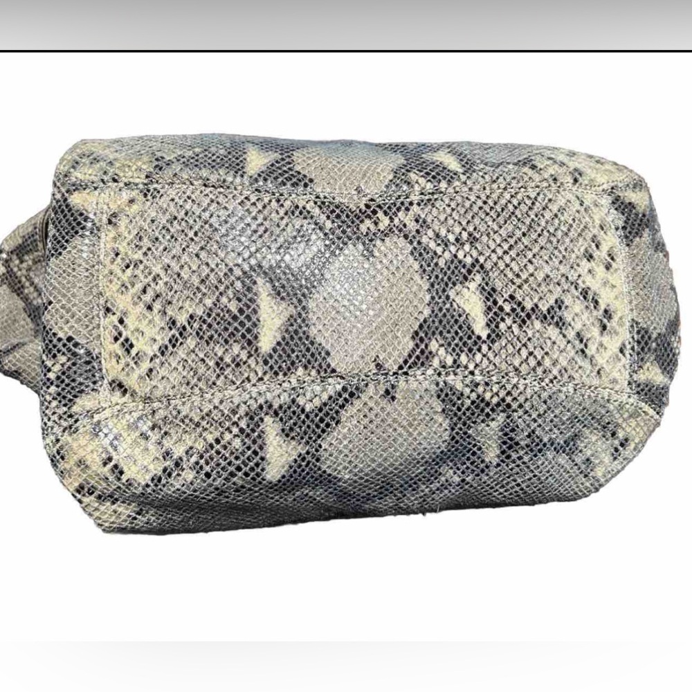 Michael Michael Kors Python Embossed Fulton Large… - image 7